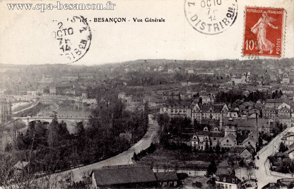 125 - BESANÇON - Vue Générale